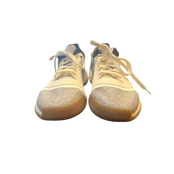 Adidas APE 779001 Mens Size 13 White Gray Stripes Sneakers Lace Up Tennis Shoes - Picture 3 of 10